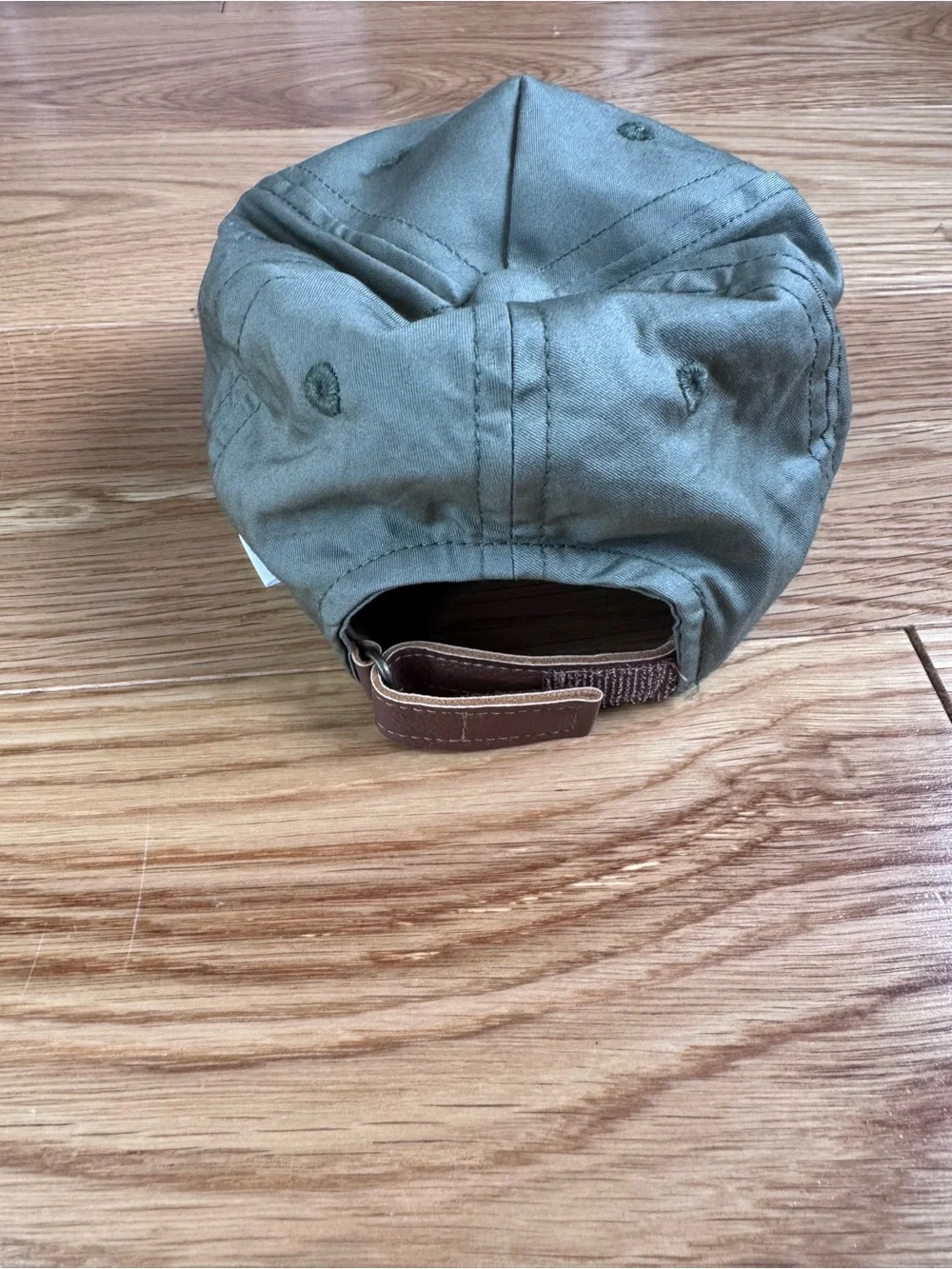 Janie and Jack Olive Green 'Montauk East Coast' Kids Baseball Cap